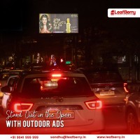 Streax Hair Serum campaign shining on Leafberry Outdoor Billboard