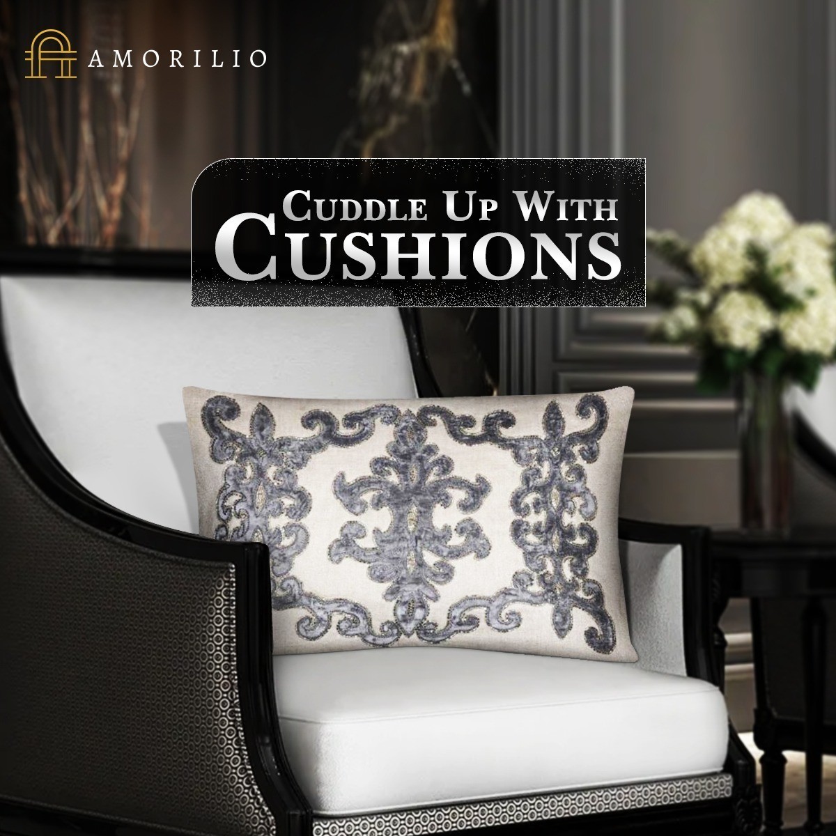 Buy Luxury Cushion Covers From Amorilio In This Christmas
